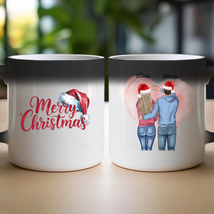 Kubek personalizowany świąteczny dla par #57