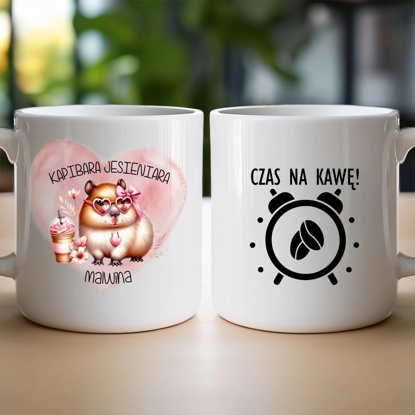 Kubek personalizowany - Kapibara Jesieniara #420