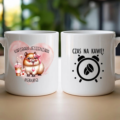 Kubek personalizowany - Kapibara Jesieniara #420