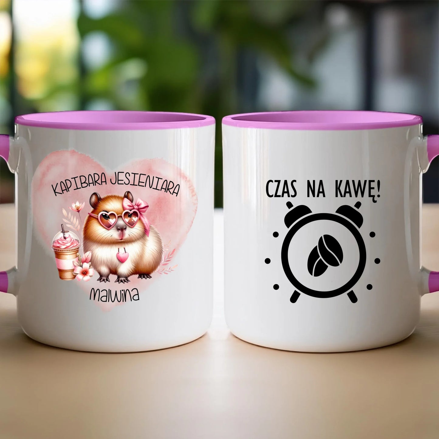 Kubek personalizowany - Kapibara Jesieniara #420