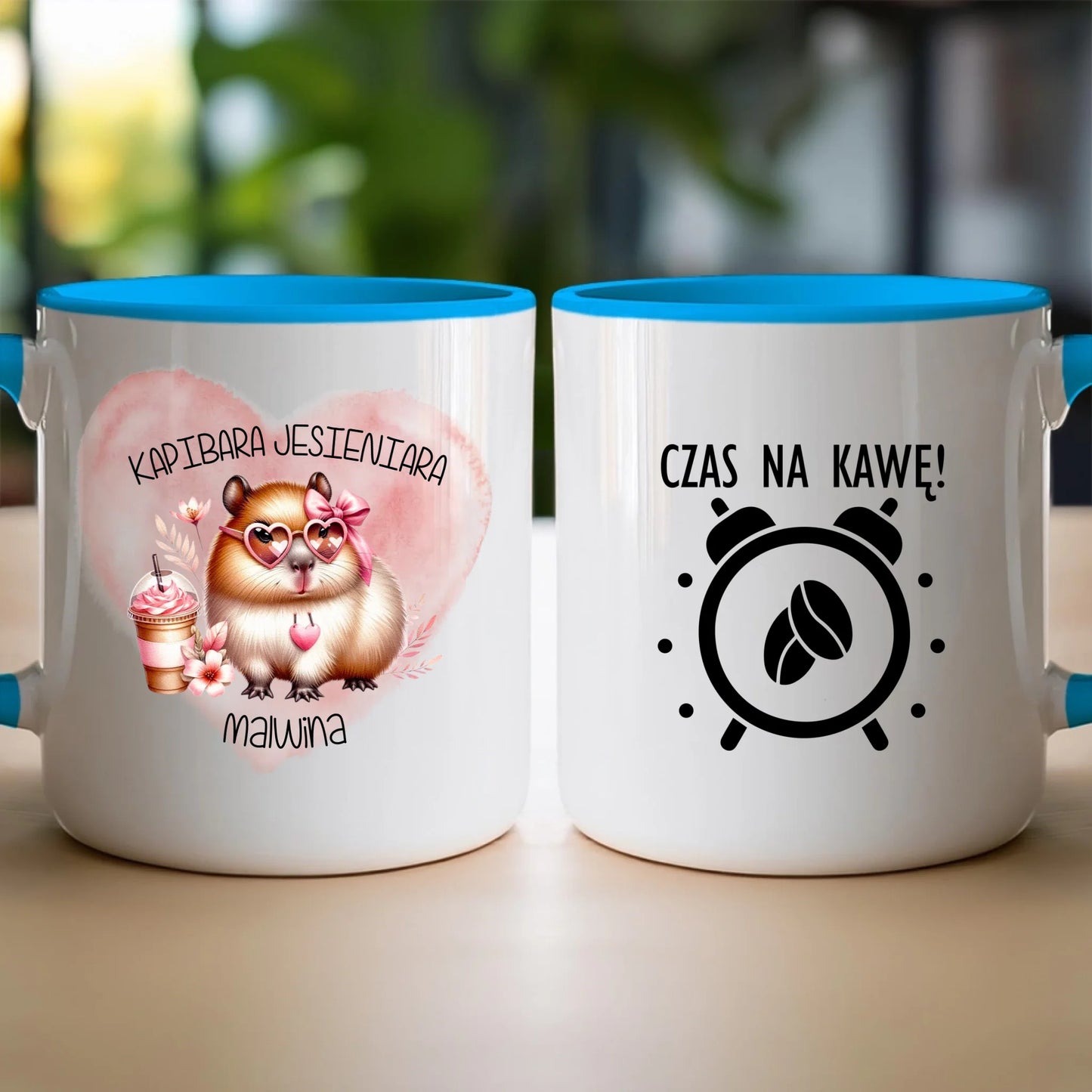 Kubek personalizowany - Kapibara Jesieniara #420