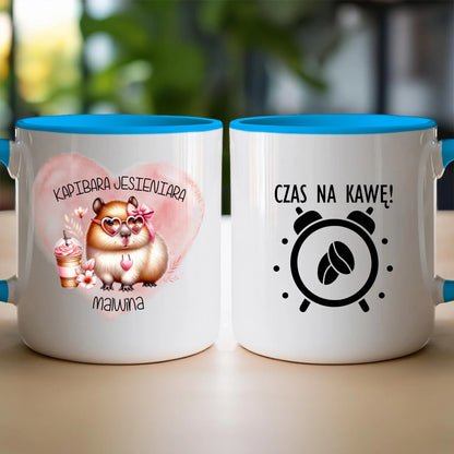 Kubek personalizowany - Kapibara Jesieniara #420