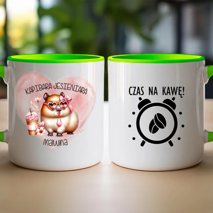 Kubek personalizowany - Kapibara Jesieniara #420