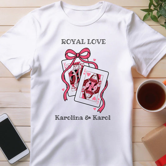 Koszulka personalizowana dla Par - Walentynki #1402