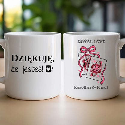 Kubek personalizowany dla Par - Walentynki #1402