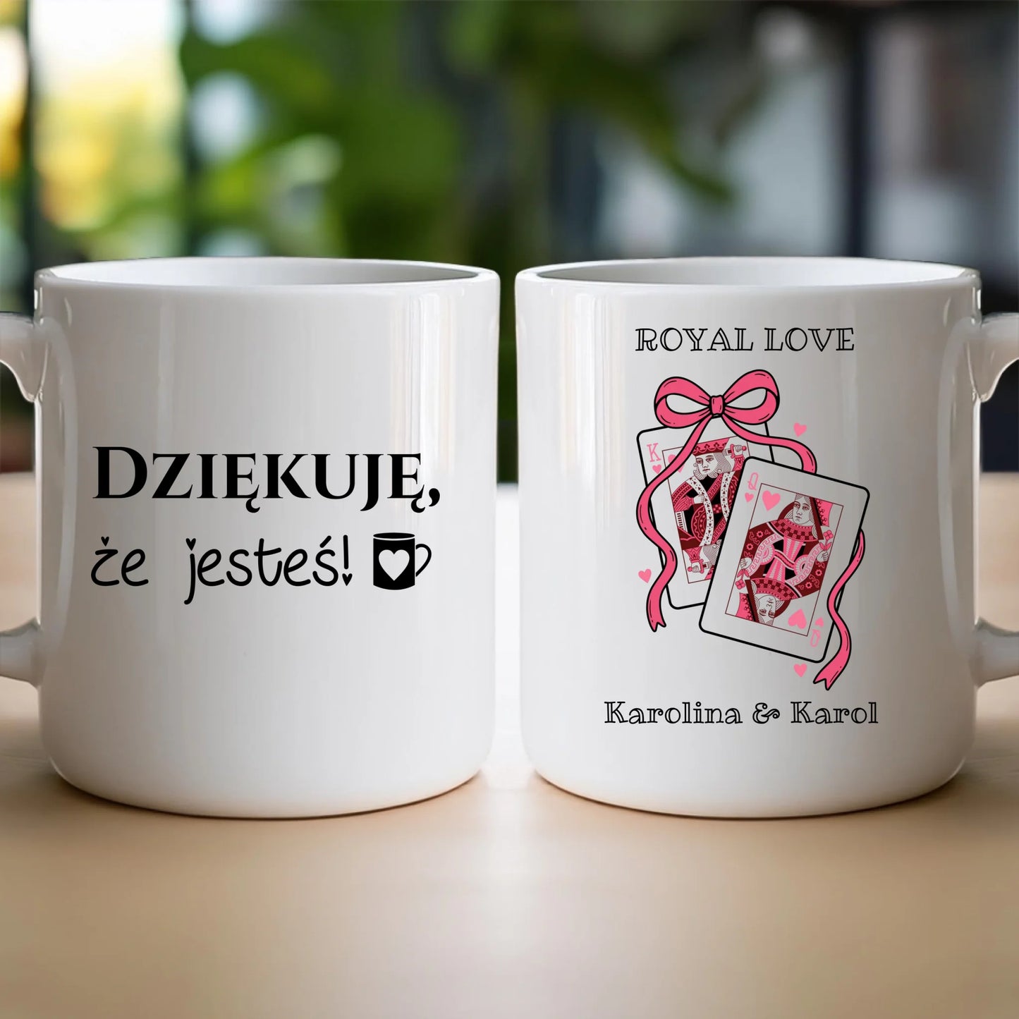 Kubek personalizowany dla Par - Walentynki #1402