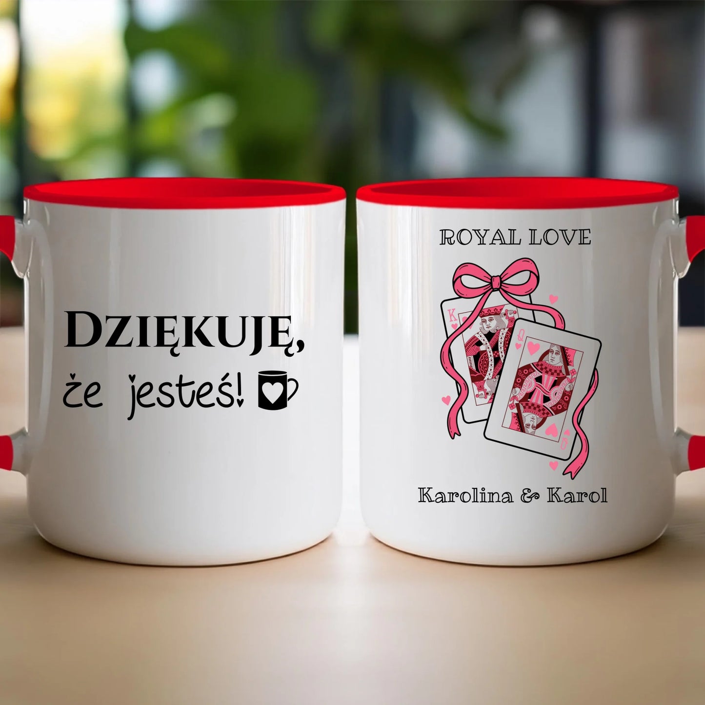 Kubek personalizowany dla Par - Walentynki #1402