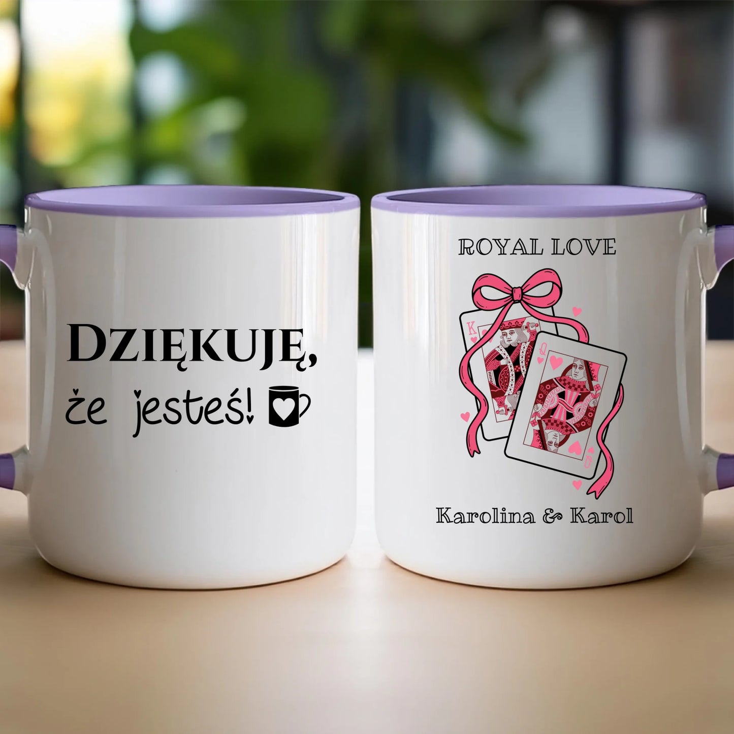 Kubek personalizowany dla Par - Walentynki #1402