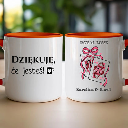 Kubek personalizowany dla Par - Walentynki #1402
