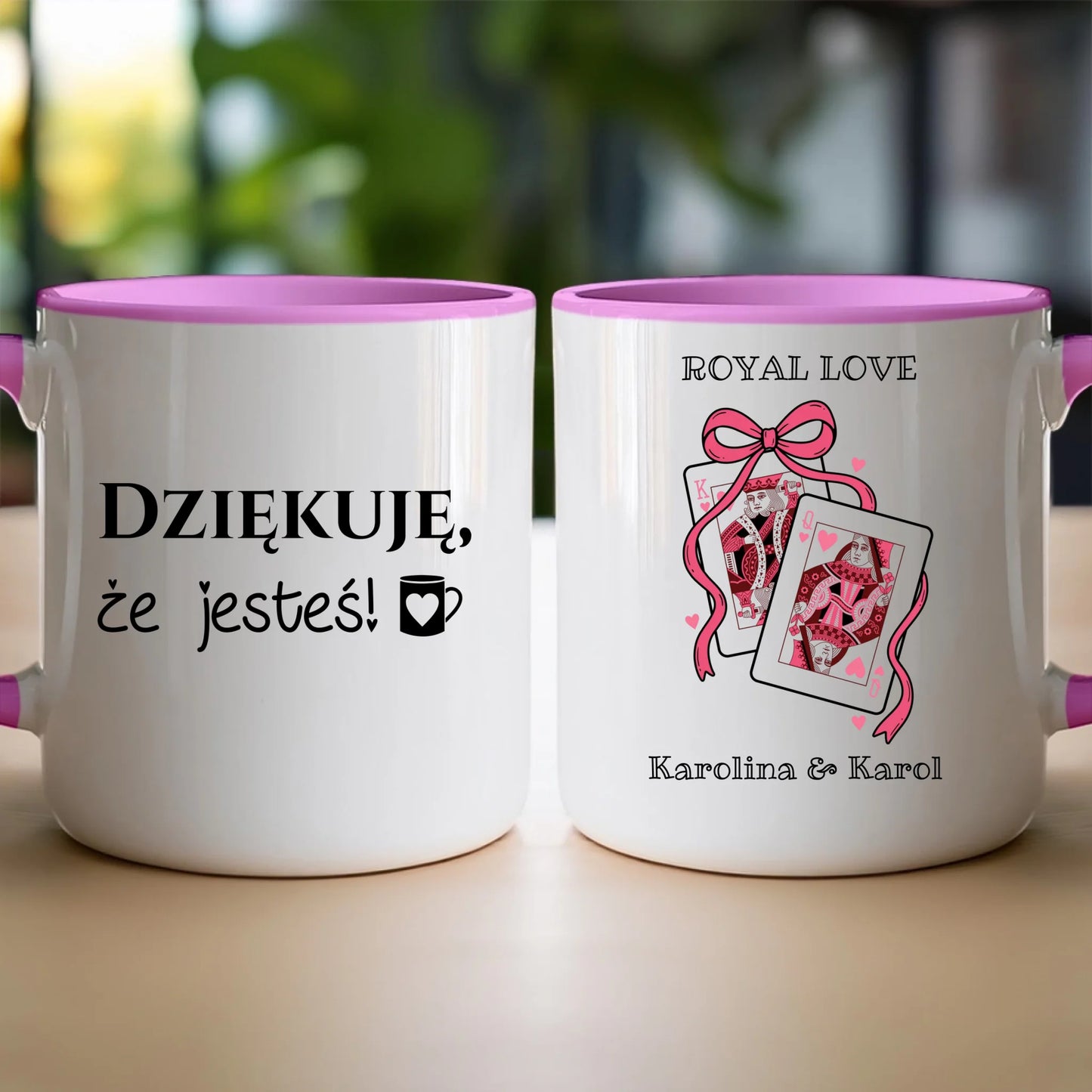 Kubek personalizowany dla Par - Walentynki #1402