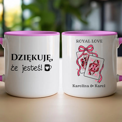 Kubek personalizowany dla Par - Walentynki #1402