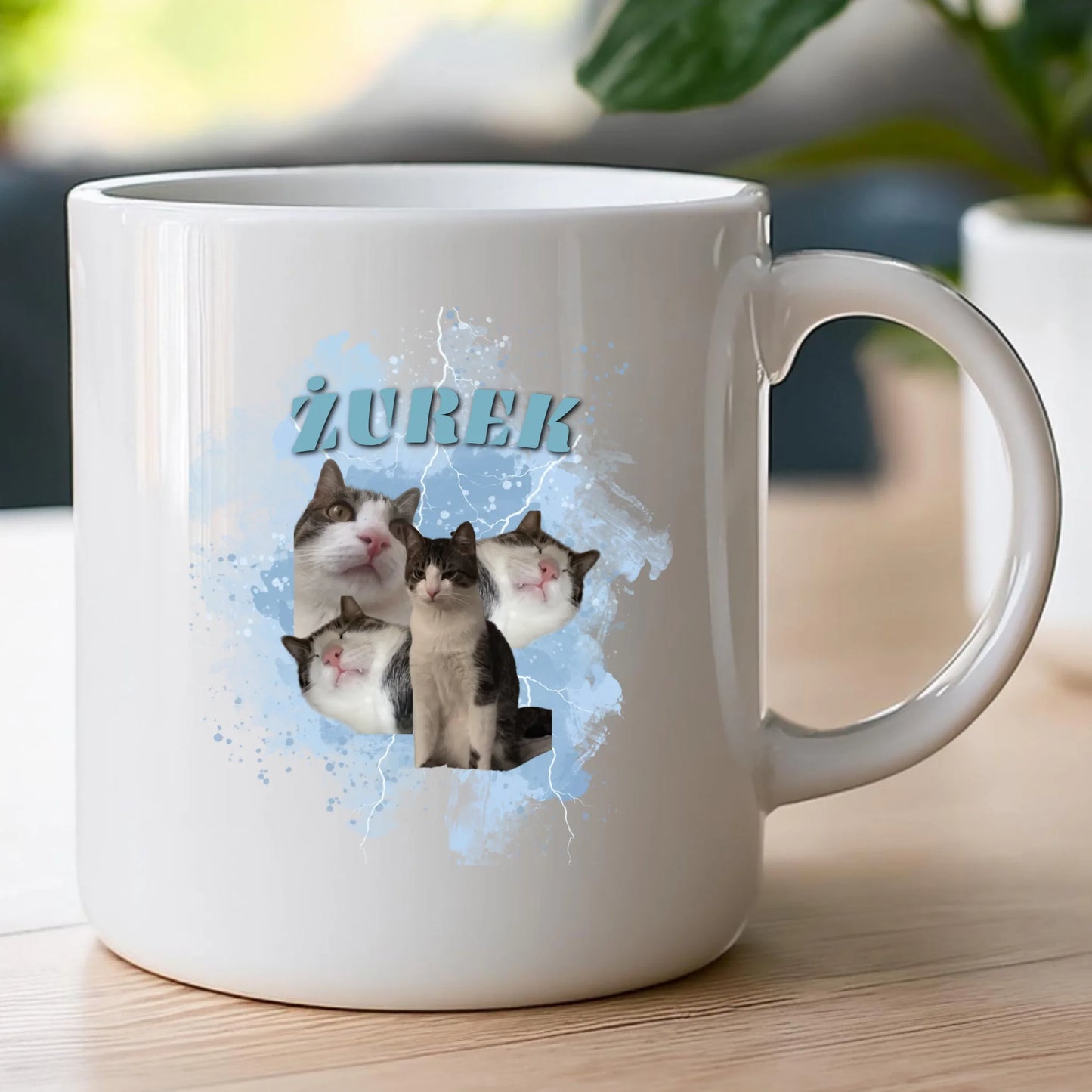Kubek Bootleg personalizowany  - zdjęcia kotków  #4567