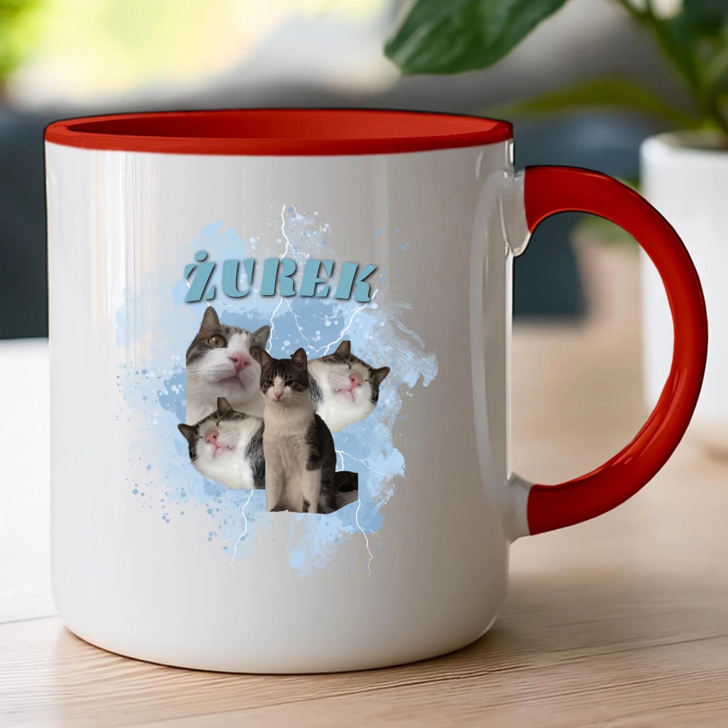 Kubek Bootleg personalizowany  - zdjęcia kotków  #4567