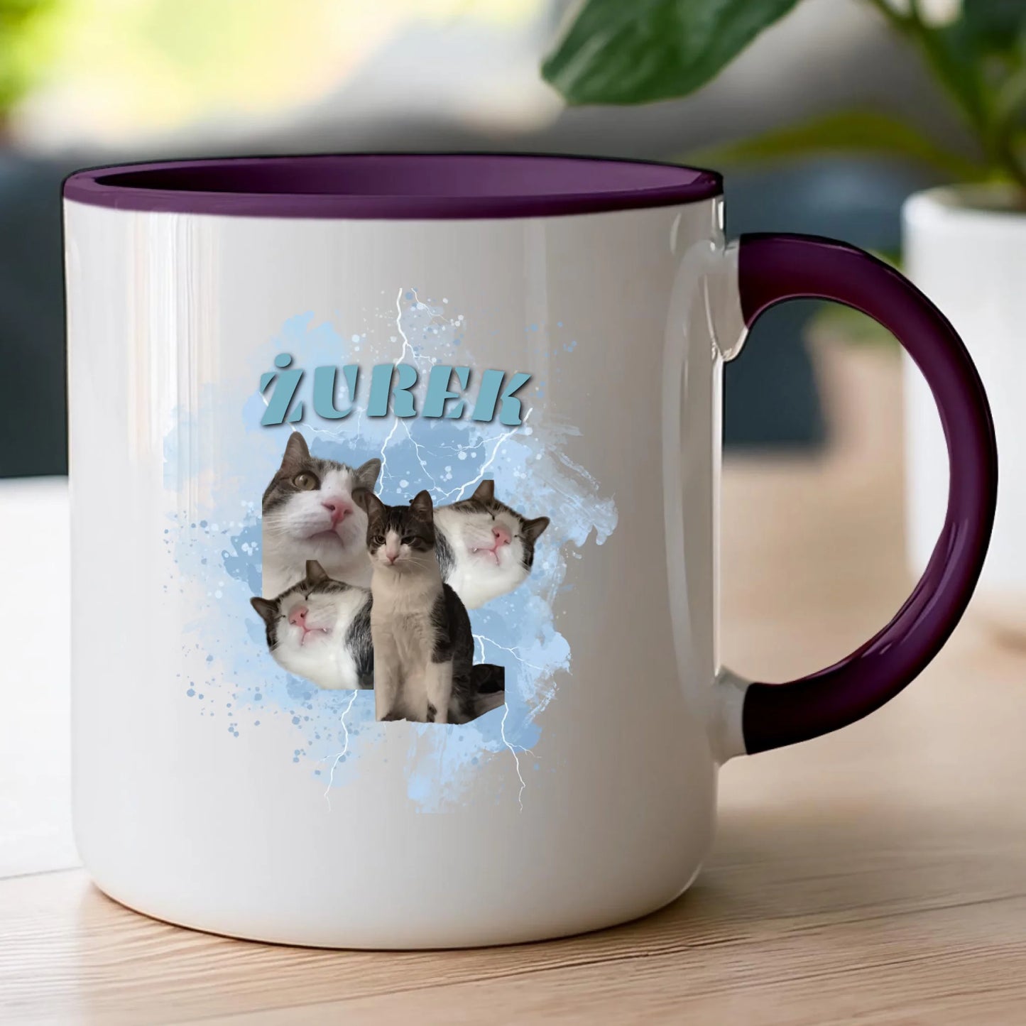 Kubek Bootleg personalizowany  - zdjęcia kotków  #4567