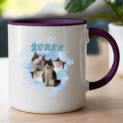 Kubek Bootleg personalizowany  - zdjęcia kotków  #4567