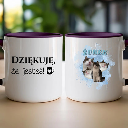 Kubek Bootleg personalizowany  - zdjęcia kotków  #4567