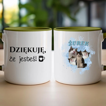 Kubek Bootleg personalizowany  - zdjęcia kotków  #4567