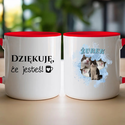 Kubek Bootleg personalizowany  - zdjęcia kotków  #4567