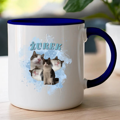 Kubek Bootleg personalizowany  - zdjęcia kotków  #4567