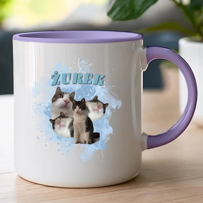 Kubek Bootleg personalizowany  - zdjęcia kotków  #4567