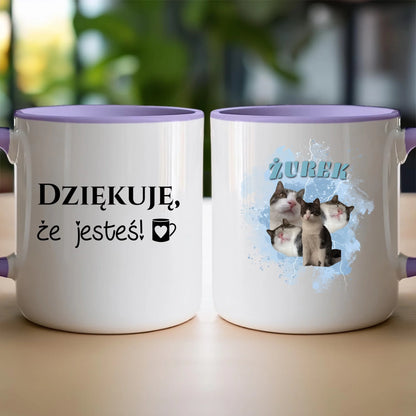 Kubek Bootleg personalizowany  - zdjęcia kotków  #4567