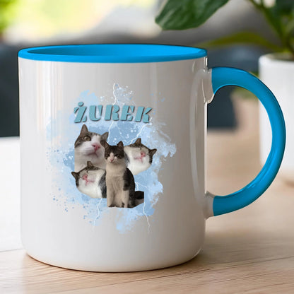 Kubek Bootleg personalizowany  - zdjęcia kotków  #4567