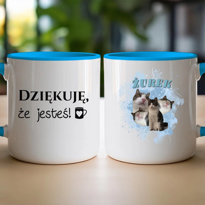 Kubek Bootleg personalizowany  - zdjęcia kotków  #4567