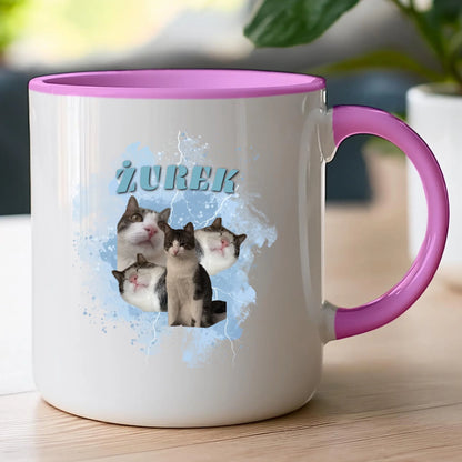 Kubek Bootleg personalizowany  - zdjęcia kotków  #4567