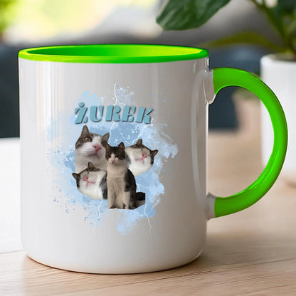 Kubek Bootleg personalizowany  - zdjęcia kotków  #4567