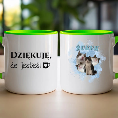Kubek Bootleg personalizowany  - zdjęcia kotków  #4567