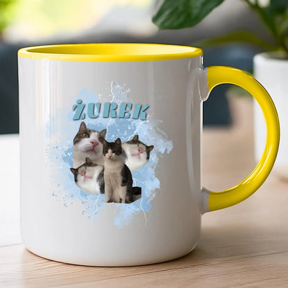 Kubek Bootleg personalizowany  - zdjęcia kotków  #4567