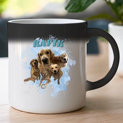 Kubek Bootleg personalizowany - ze zdjęciami piesków #4570