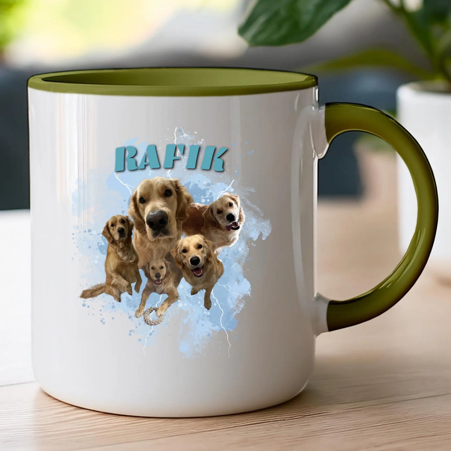 Kubek Bootleg personalizowany - ze zdjęciami piesków #4570