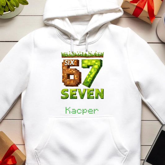 Bluza personalizowana - 67 six seven #7766