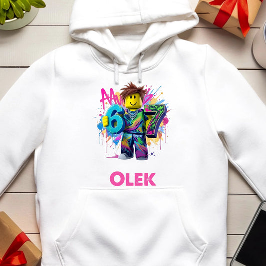 Bluza personalizowana - 67 six seven #6776