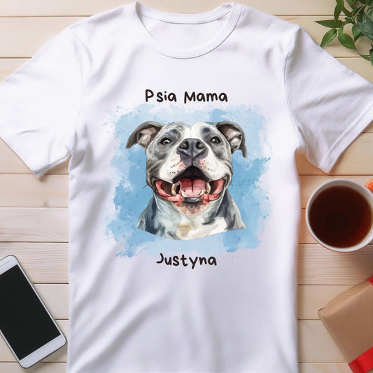 Koszulka personalizowana - Psia Mama #5672