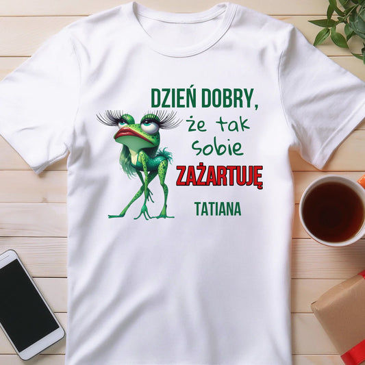 Koszulka personalizowana na Dzień Kobiet - Żabunia #451