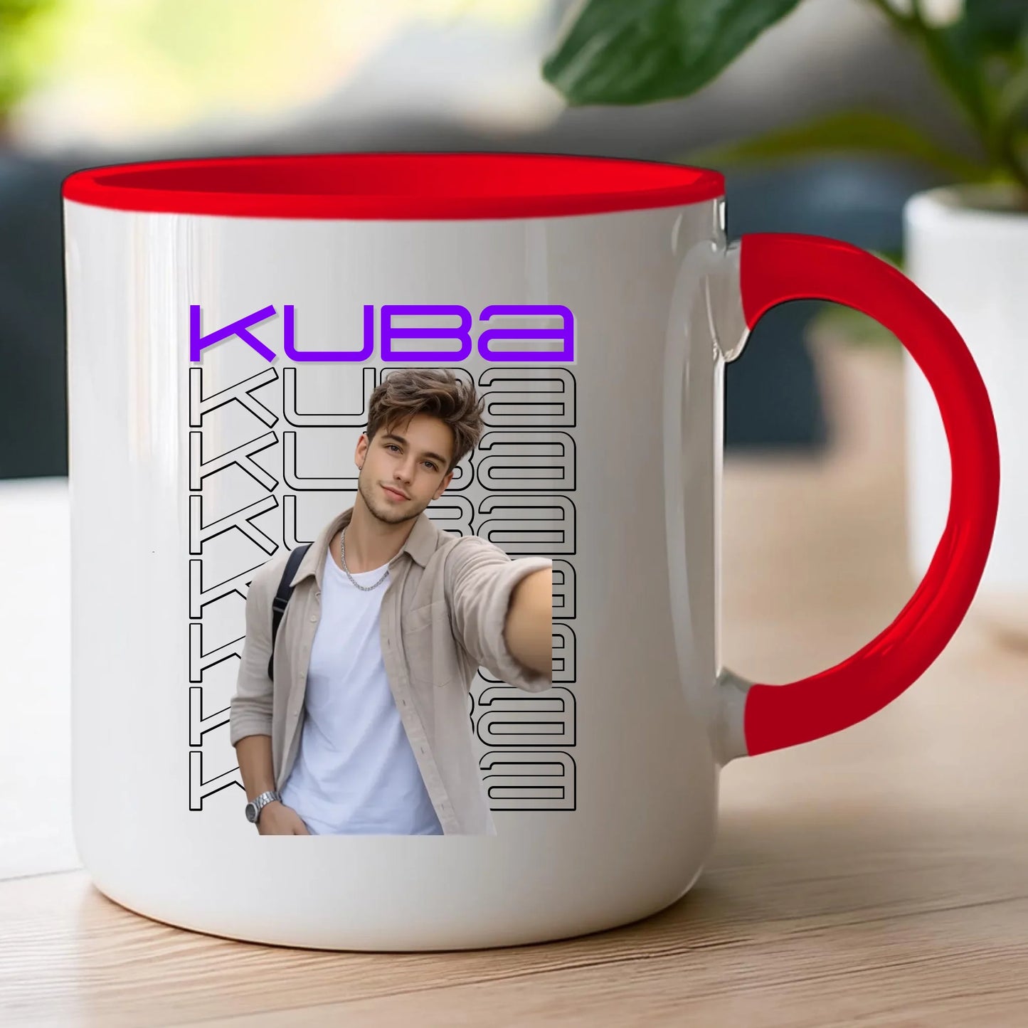 Kubek z nadrukiem - zdjęcie z imieniem #9102