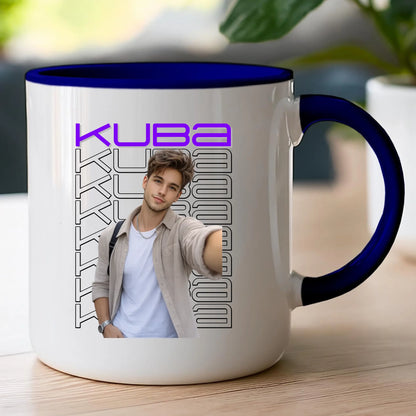 Kubek z nadrukiem - zdjęcie z imieniem #9102