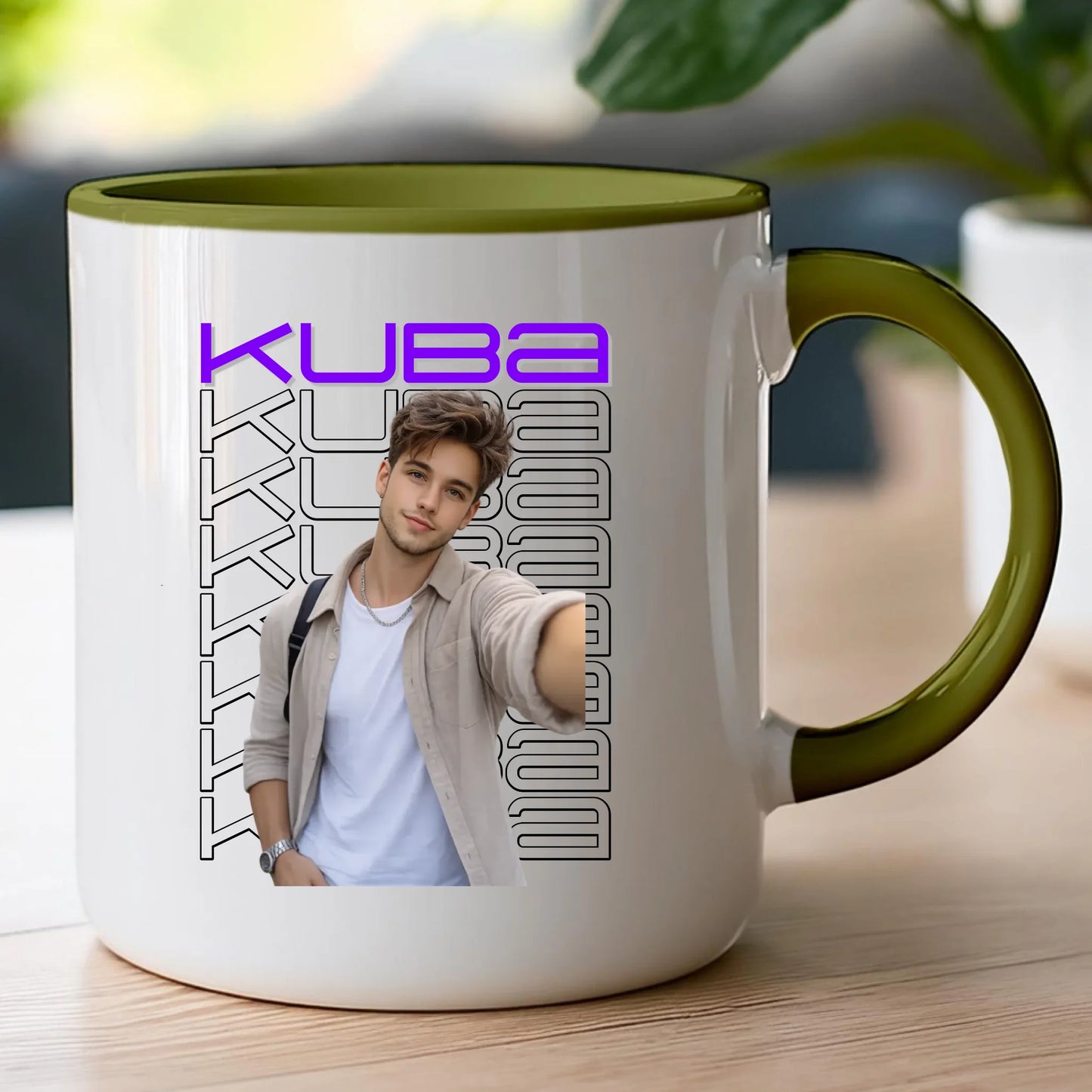 Kubek z nadrukiem - zdjęcie z imieniem #9102