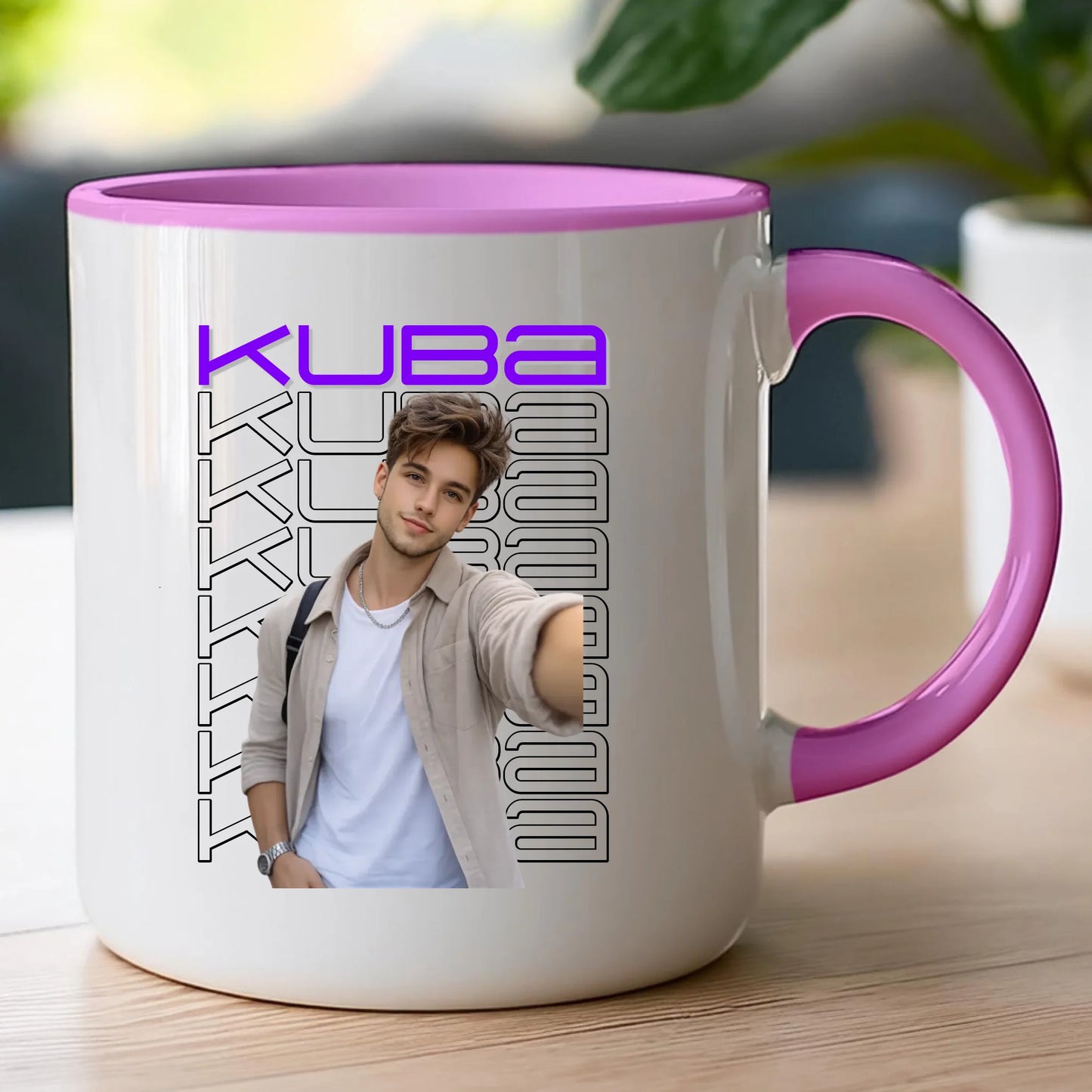 Kubek z nadrukiem - zdjęcie z imieniem #9102