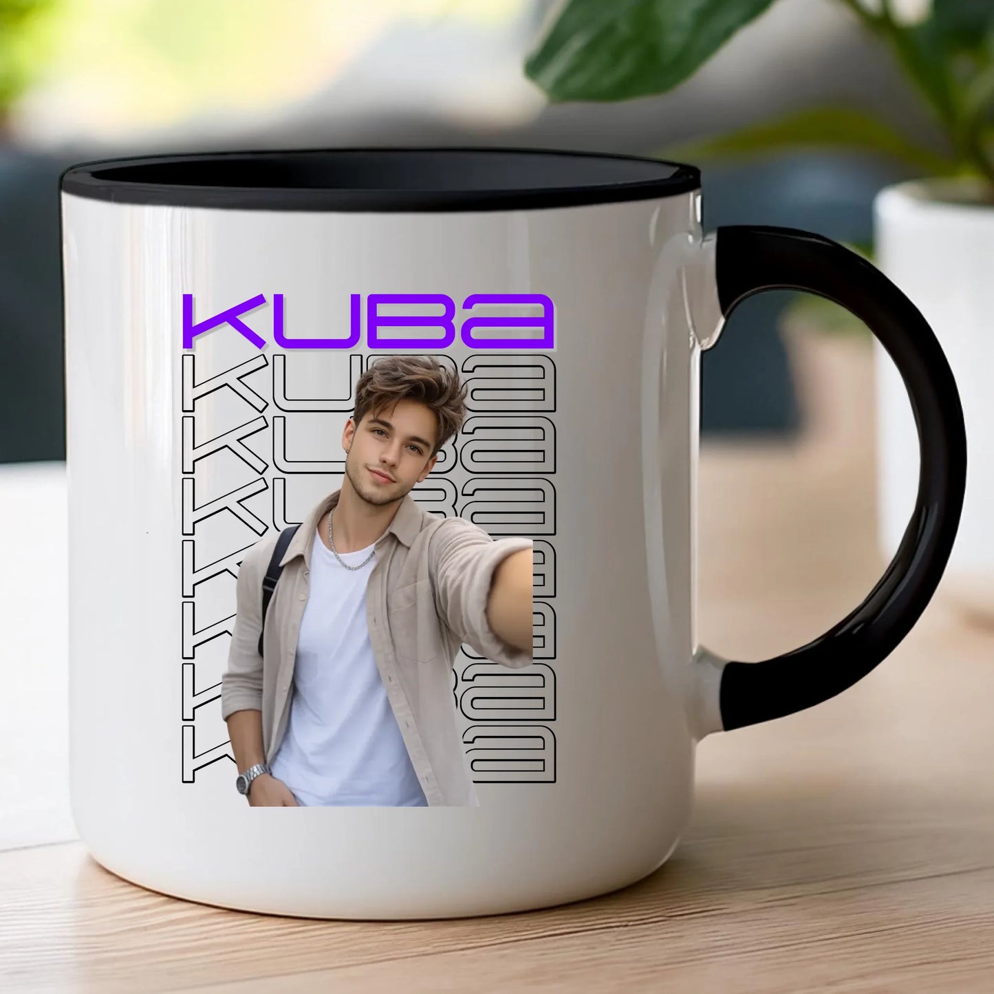 Kubek z nadrukiem - zdjęcie z imieniem #9102