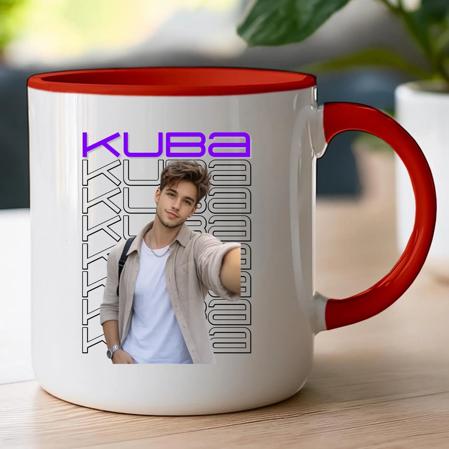 Kubek z nadrukiem - zdjęcie z imieniem #9102