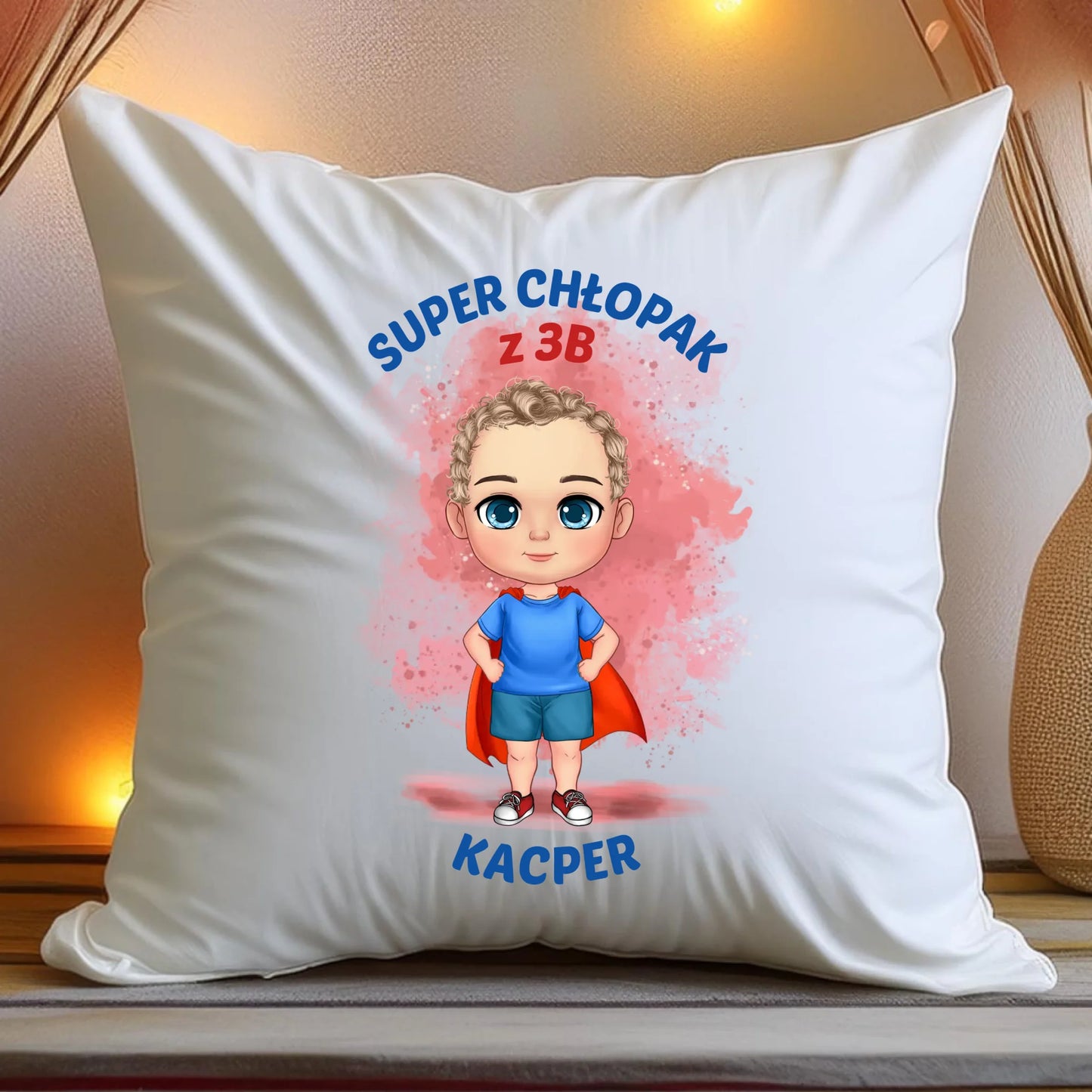 Poduszka personalizowana dla chłopca #110