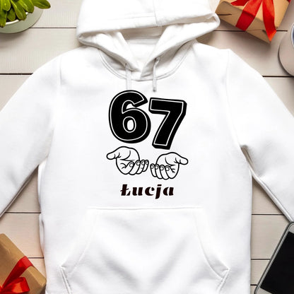 Bluza personalizowana - 67 six seven #7667