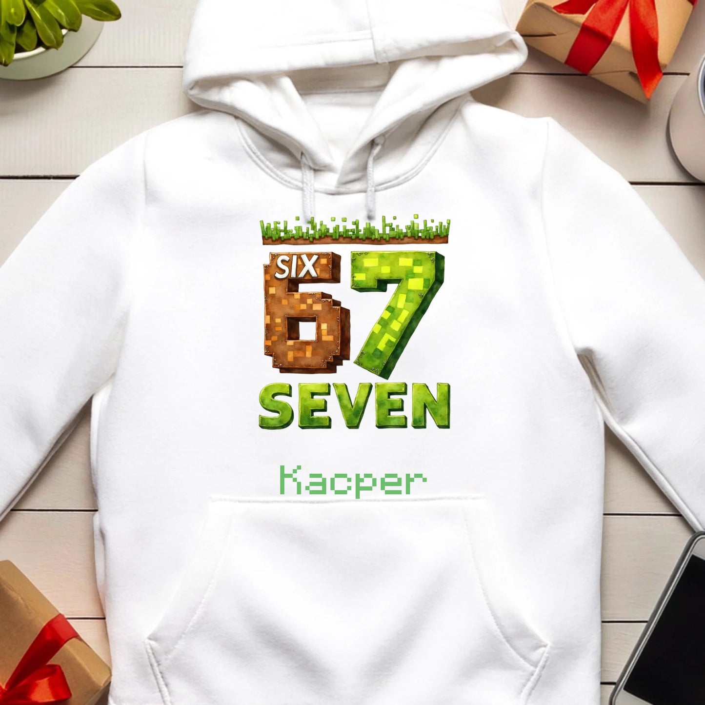 Bluza personalizowana - 67 six seven #7766