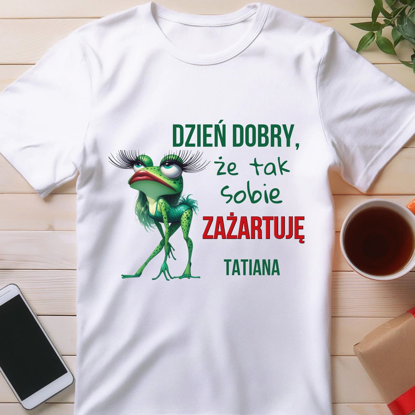 Koszulka personalizowana na Dzień Kobiet - Żabunia #451