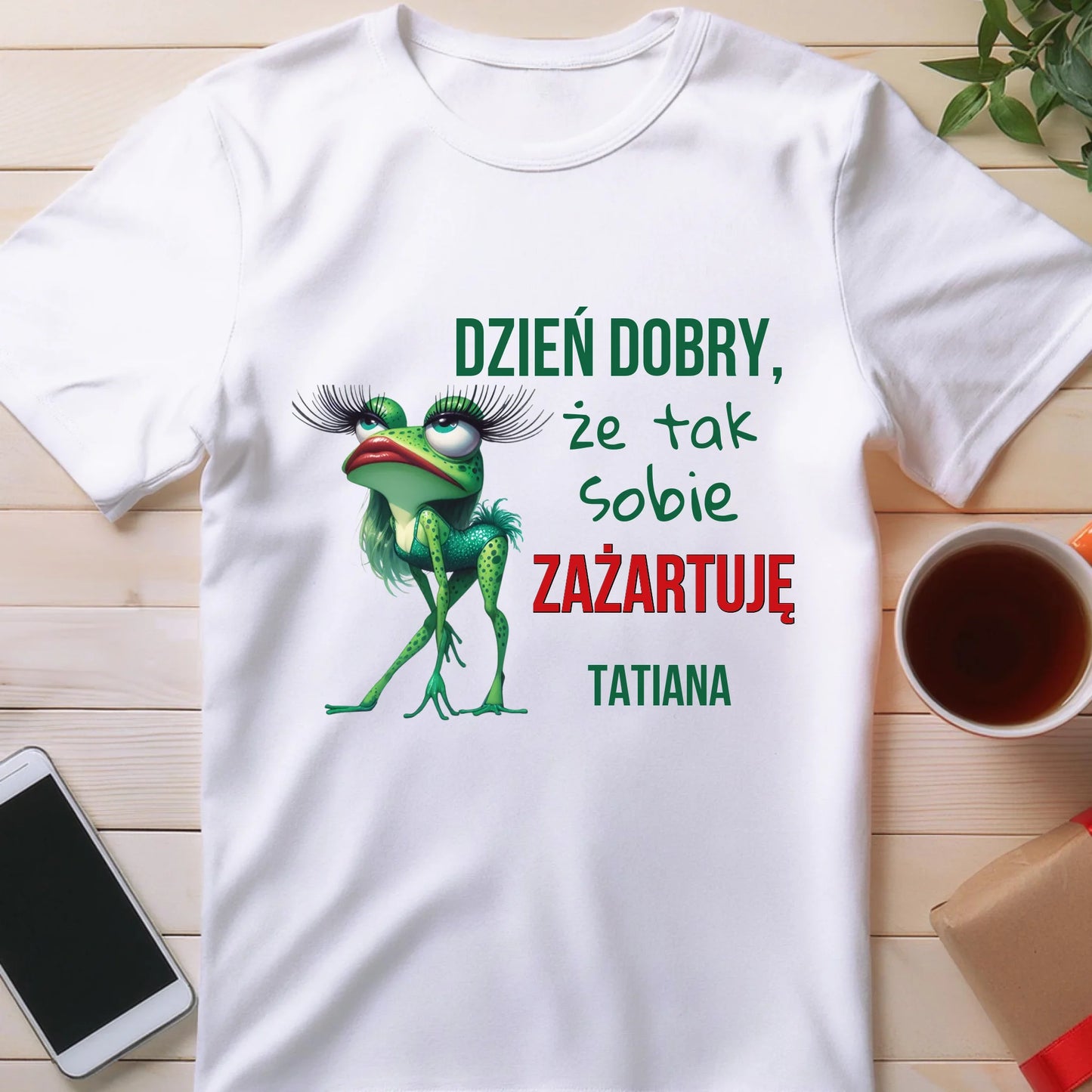 Koszulka personalizowana na Dzień Kobiet - Żabunia #451