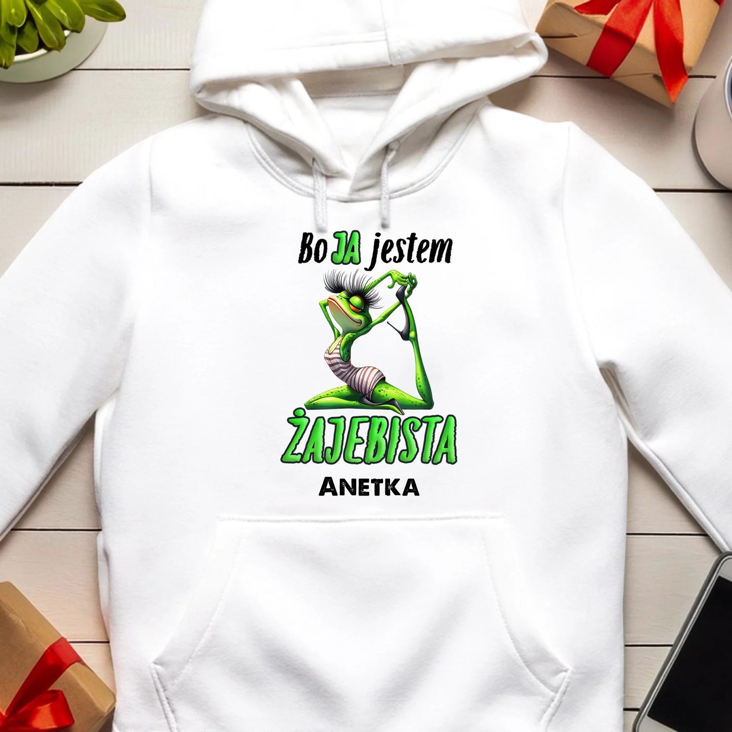 Bluza personalizowana na Dzień Kobiet - Żabunia #453