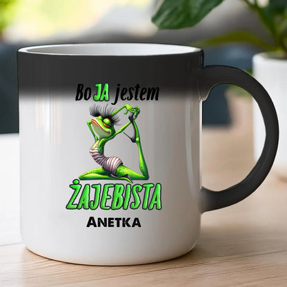 Kubek personalizowany na Dzień Kobiet - Żabunia #453